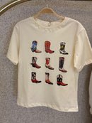 T-shirt Botas Country