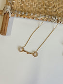 Colar Bridão com Zircônia