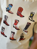 T-shirt Botas Country