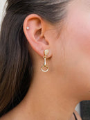 Brinco Bridão com zircônia