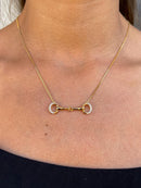 Colar Bridão com Zircônia