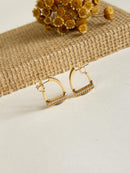 Brinco Estribo com zircônias