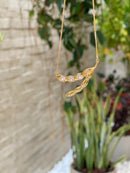 Colar Soja com Zircônias