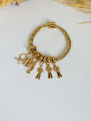 Pulseira Couro para Berloques