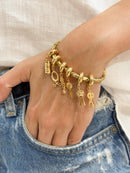 Pulseira Couro para Berloques