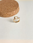 Anel Estribo-zircônia retangular