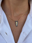 Colar Cavalo-Bicolor