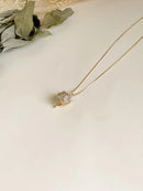 Colar Algodão Pedra