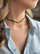 Colar Cavalo-couro pelica