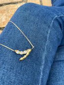 Colar Soja com Zircônias