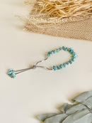 Pulseira Cascalho Turqueza